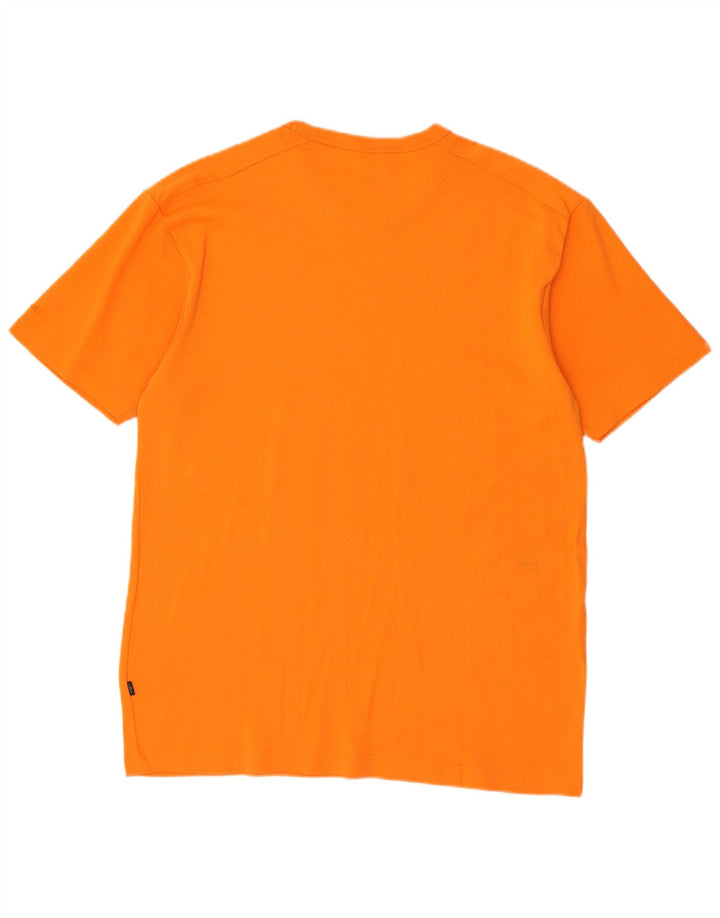 Engbers Mens T-Shirt Top 2XL Orange Cotton