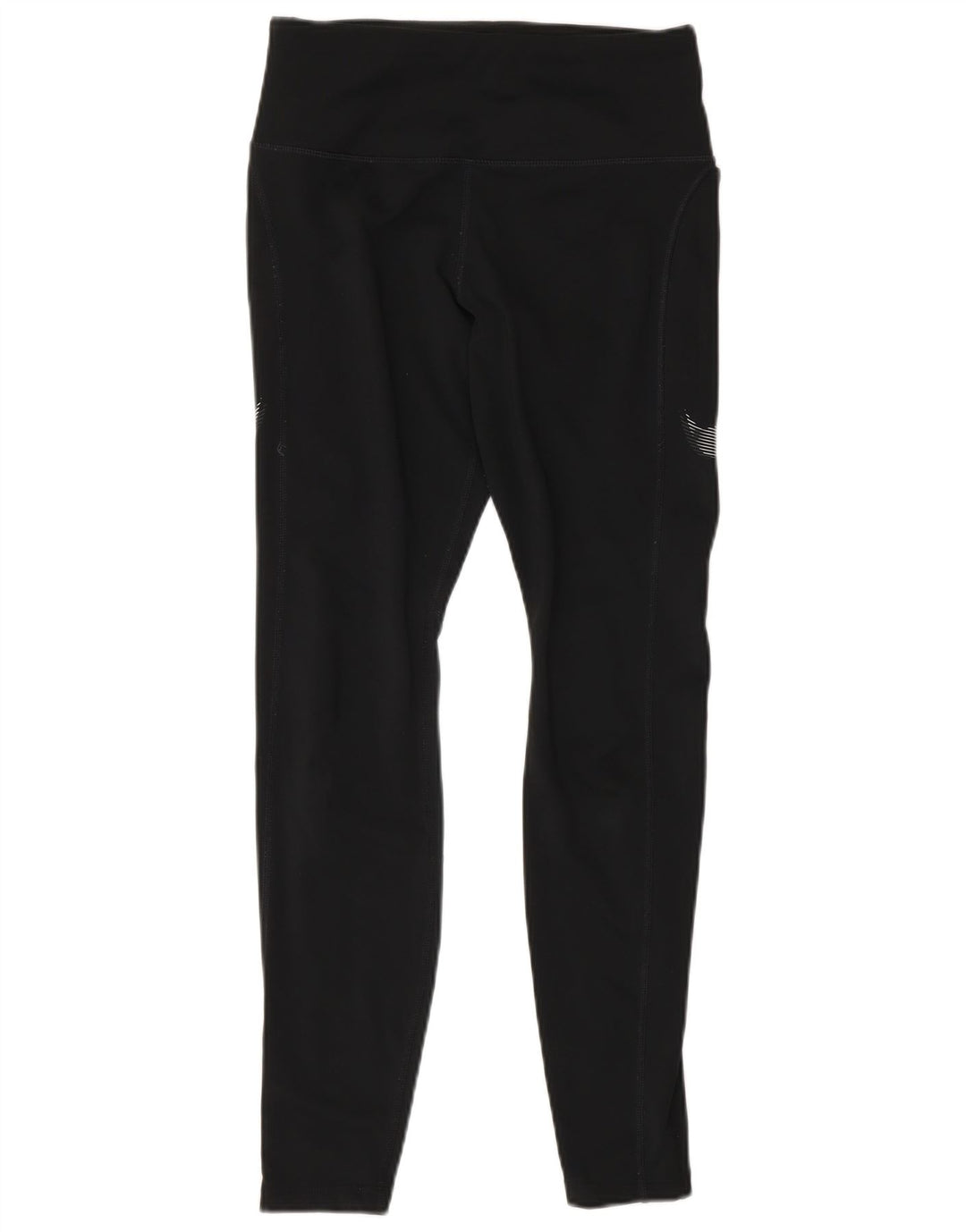 Leggings Nike Dri Fit da donna UK 8 Small Nero Colourblock Poliestere