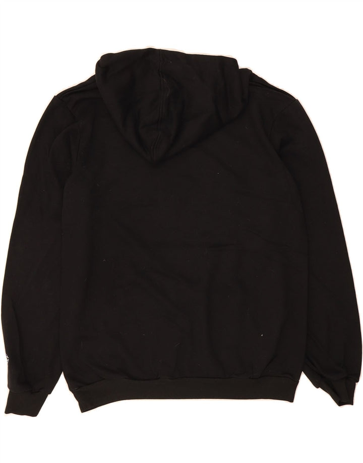 CHAMPION Mens Graphic Hoodie Jumper Large Black Vintage Champion and Second-Hand Champion from Messina Hembry 