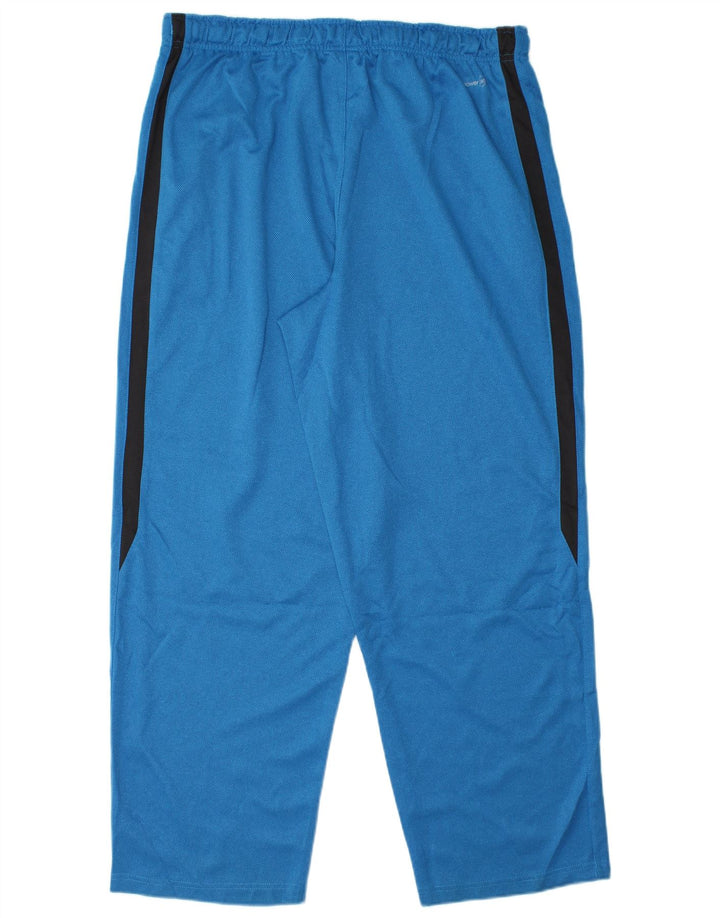 Russell Athletic Mens Dri-Power Tracksuit Trousers Large Blue Polyester
