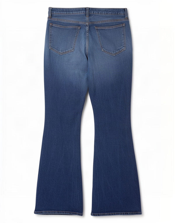 Abercrombie & Fitch Blugi evazați Curve pentru femei US 16 2XL W33 L33 Albastru