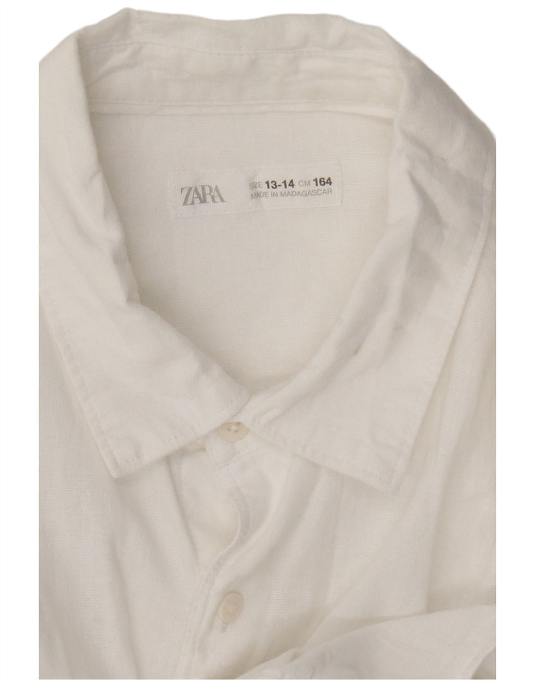 Zara Boys Shirt 13-14 Years White