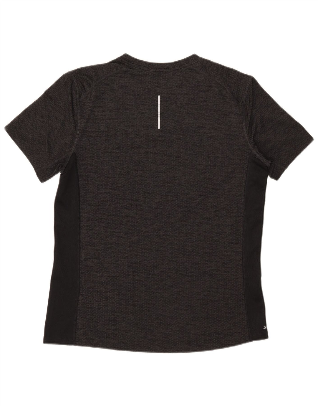 Мужская футболка Nike Dri Fit Верх среднего размера, хаки, полиэстер с цветными блоками