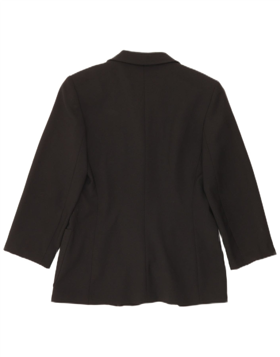 BLUES CLUB Dame 3-knaps blazerjakke UK 8 Lille sort polyester