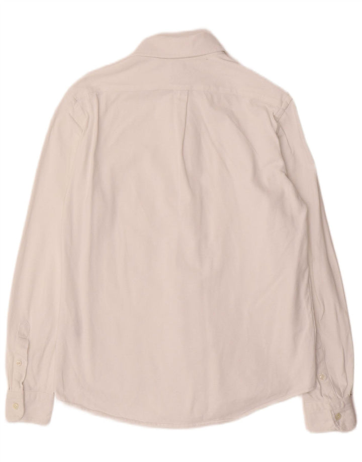 Camicia ZARA da uomo vestibilità regolare in cotone bianco medio