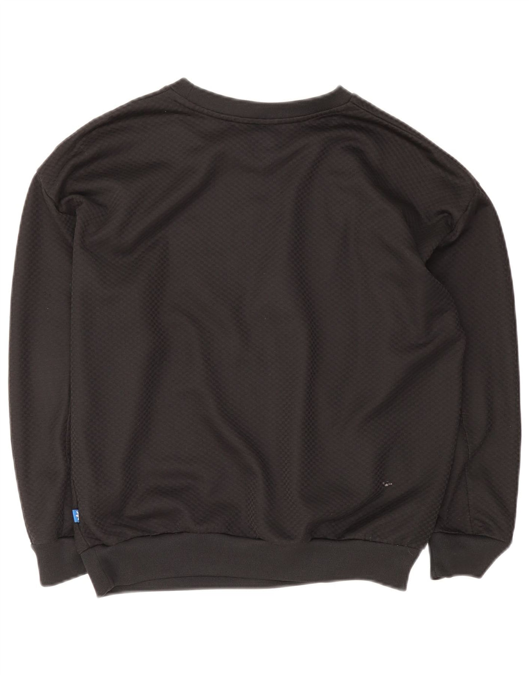 Felpa grafica da donna Adidas Jumper UK 12 Medium Nero Poliestere