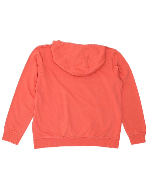 Guru Damen-Pullover mit grafischem Kapuzenpullover, Gr. 40, Größe L, Rosa