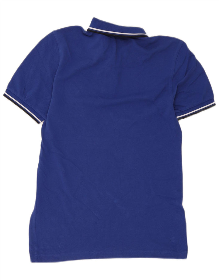 Polo da uomo Fred Perry piccola in cotone blu