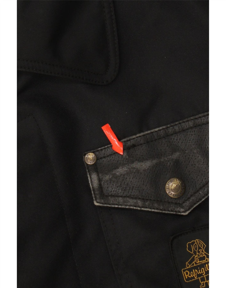 Refrigiwear Jachetă pentru bărbați, UK 40, mare, negru, poliester