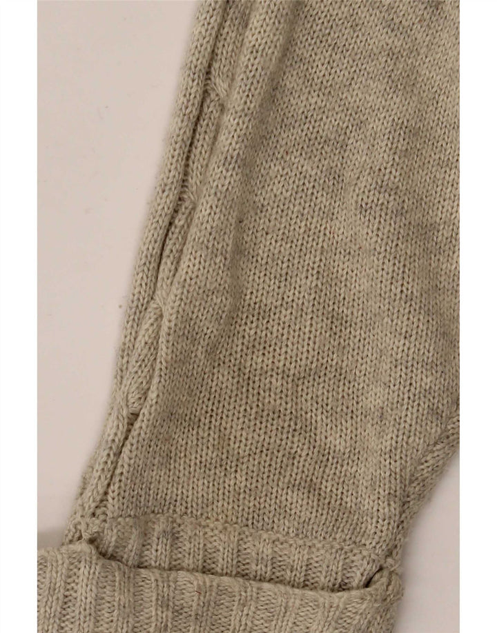 Zara Bolero Jumper UK 12 Femme Gris Moyen Moucheté