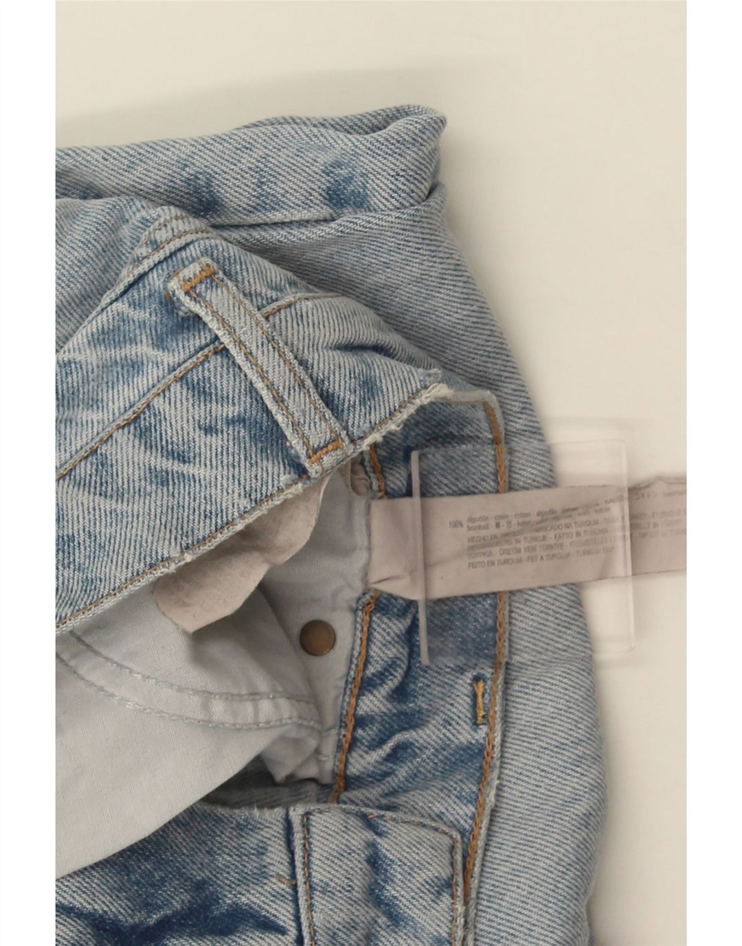 ZARA Womens Wide Leg Jeans EU 40 Medium W30 L32 Blue Cotton