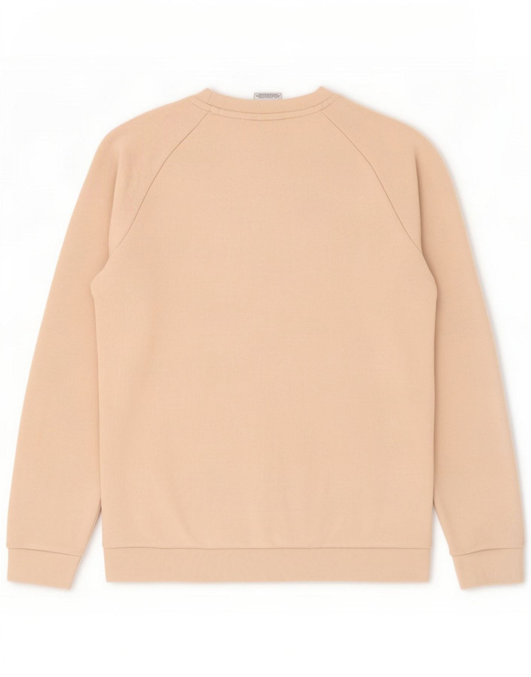Adidas Mens Graphic Sweatshirt Jumper Medium Beige Cotton