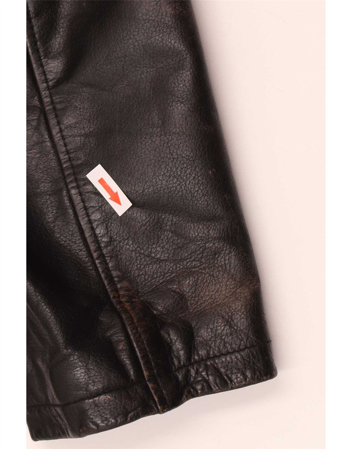 Wilsons Chaqueta de cuero para hombre UK 38 Medium Black