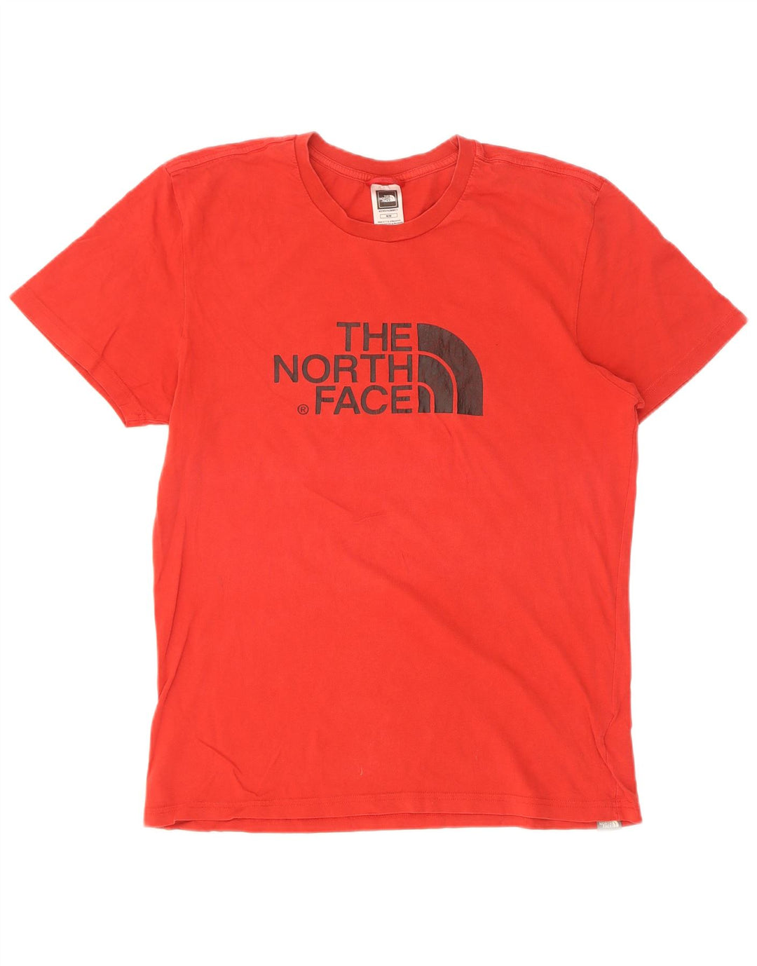 The North Face Herre grafisk T-shirt Top Medium Rød Bomuld