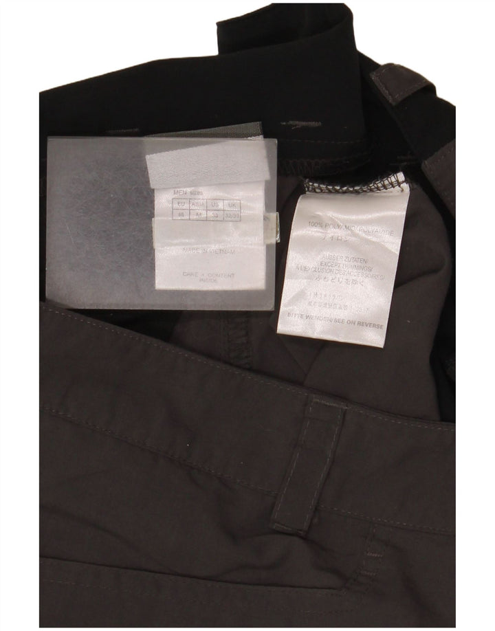 Мужские шорты-карго Jack Wolfskin EU 48 Medium W32 Серые с цветными блоками