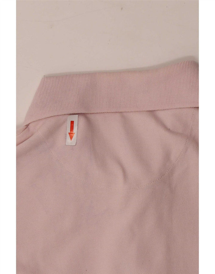 Lyle & Scott Mens Polo Shirt Small Pink Cotton