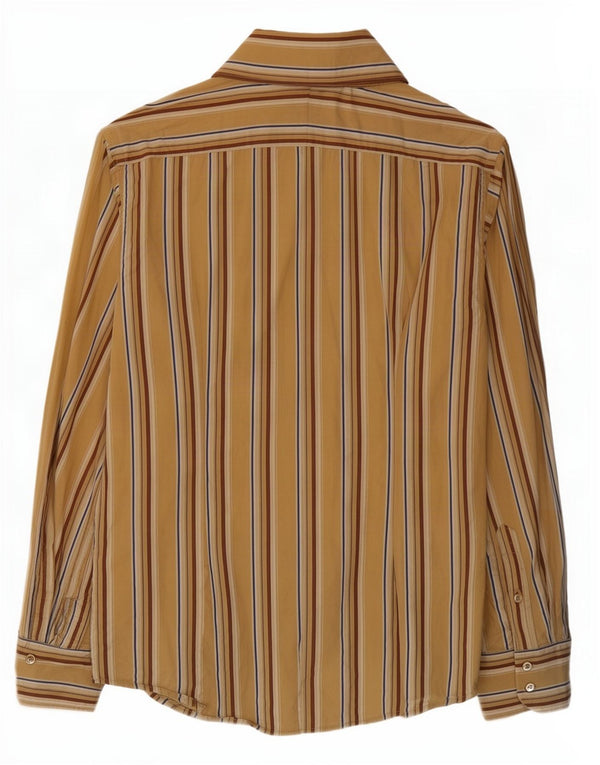 Camicia Benetton Uomo Beige Medio Righe