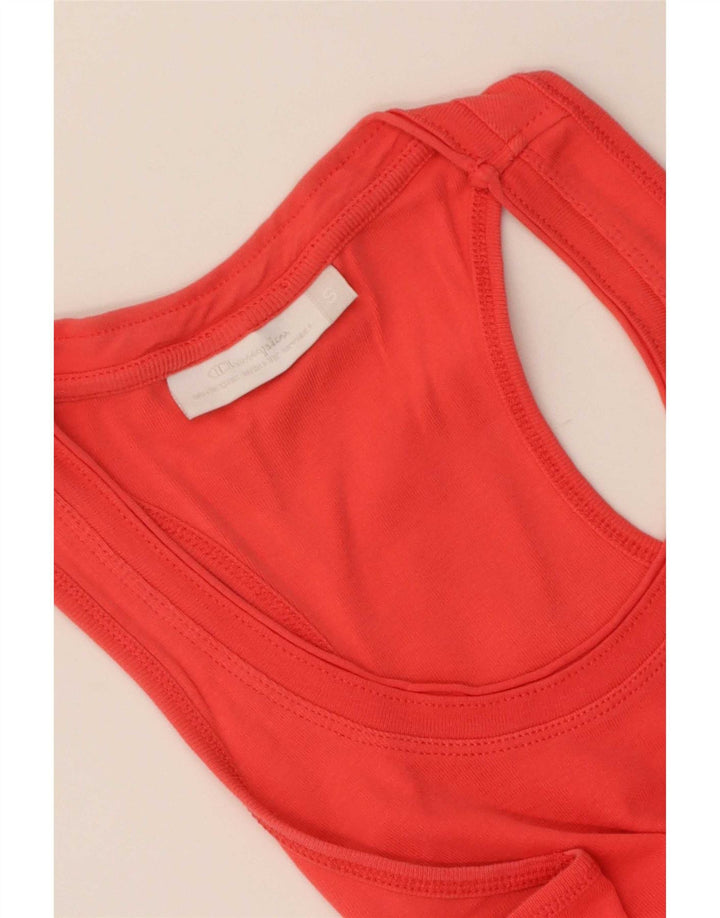 Champion Womens Vest Top UK 8 Small Red