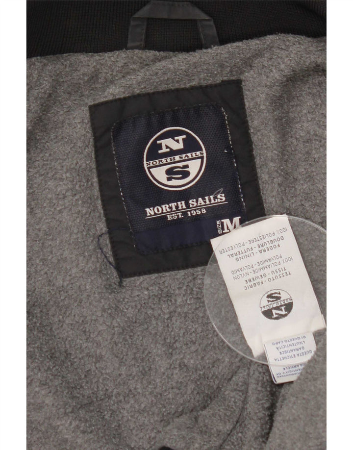 Chaqueta bomber para hombre North Sails UK 38 Medium Nylon negro