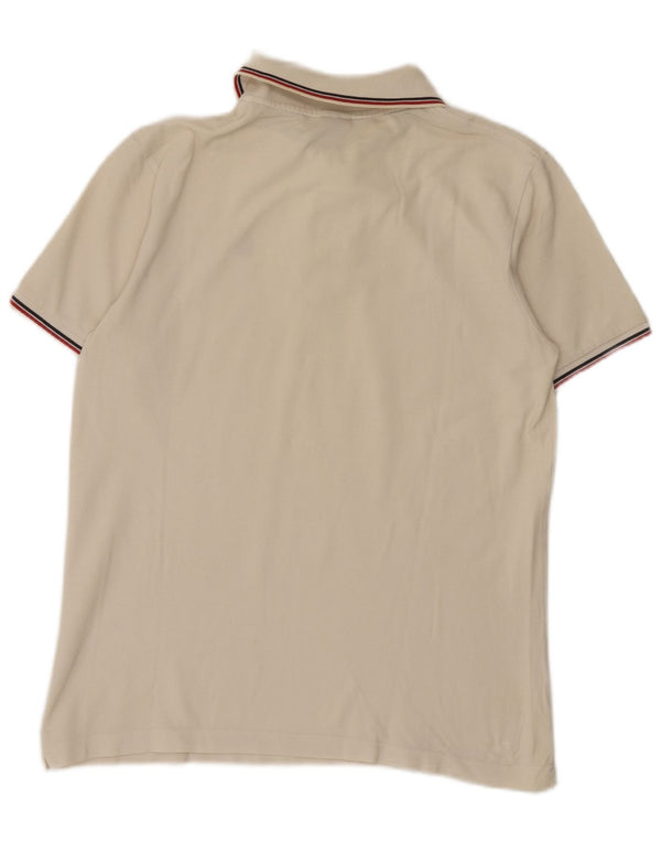 Marina Yachting Mens Polo Shirt Medium White Cotton
