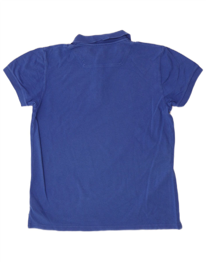 Diesel Boys Polo Shirt 15-16 Years Blue Cotton