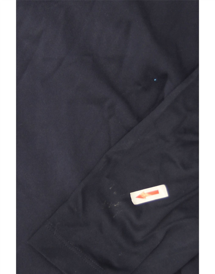 Trening pentru bărbați Nike Dri Fit Pullover Top, mediu, bleumarin, color block