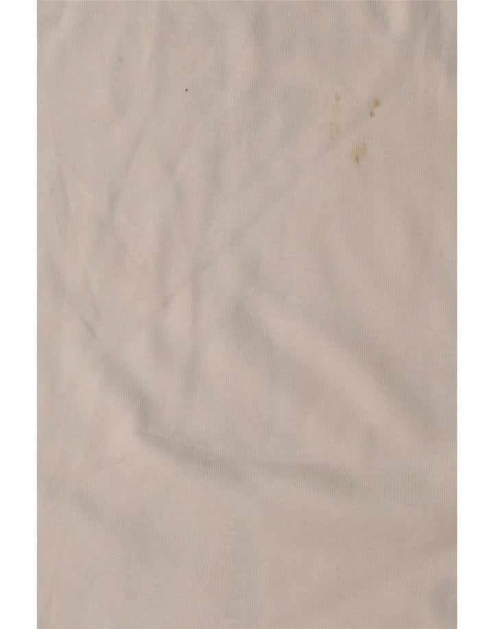 Diadora Damen Grafik-Trägershirt UK 12 Mittelweiße Baumwolle