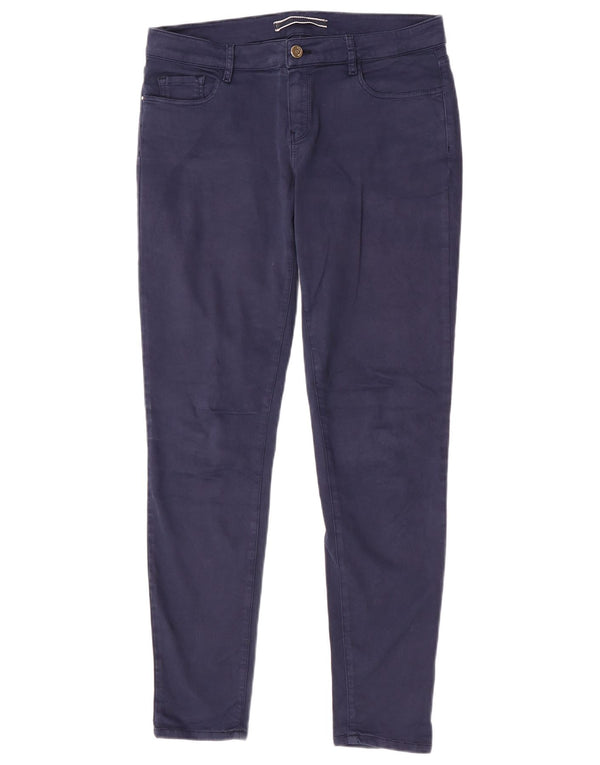 Massimo Dutti Womens Skinny Jeans EU 42 Large W32 L30 Navy Blue