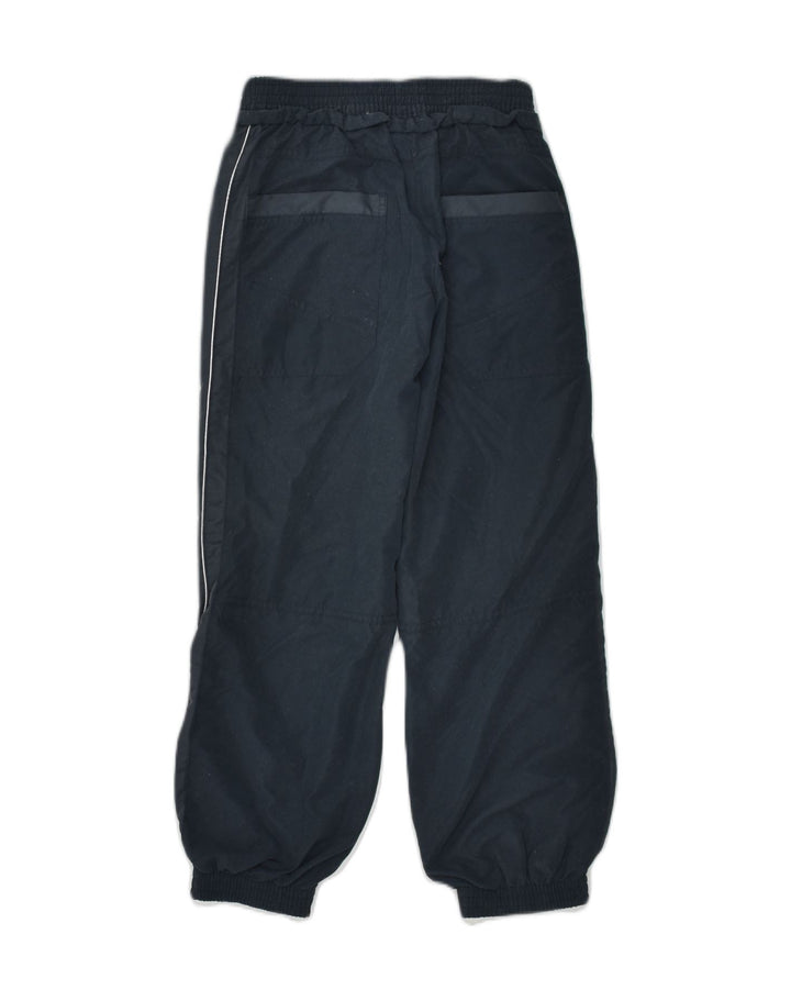 CHAMPION Boys Tracksuit Trousers Joggers 7-8 Years Navy Blue Polyester | Vintage Champion | Thrift | Second-Hand Champion | Used Clothing | Messina Hembry 