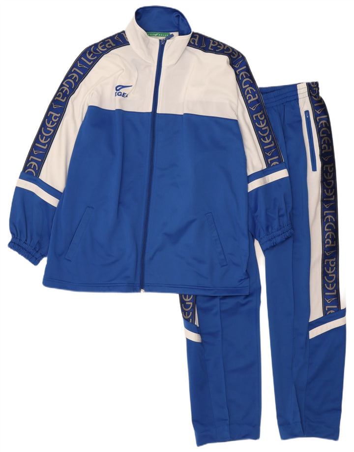 Legea Herre grafisk hel træningsdragt Medium Blue Colourblock Polyester