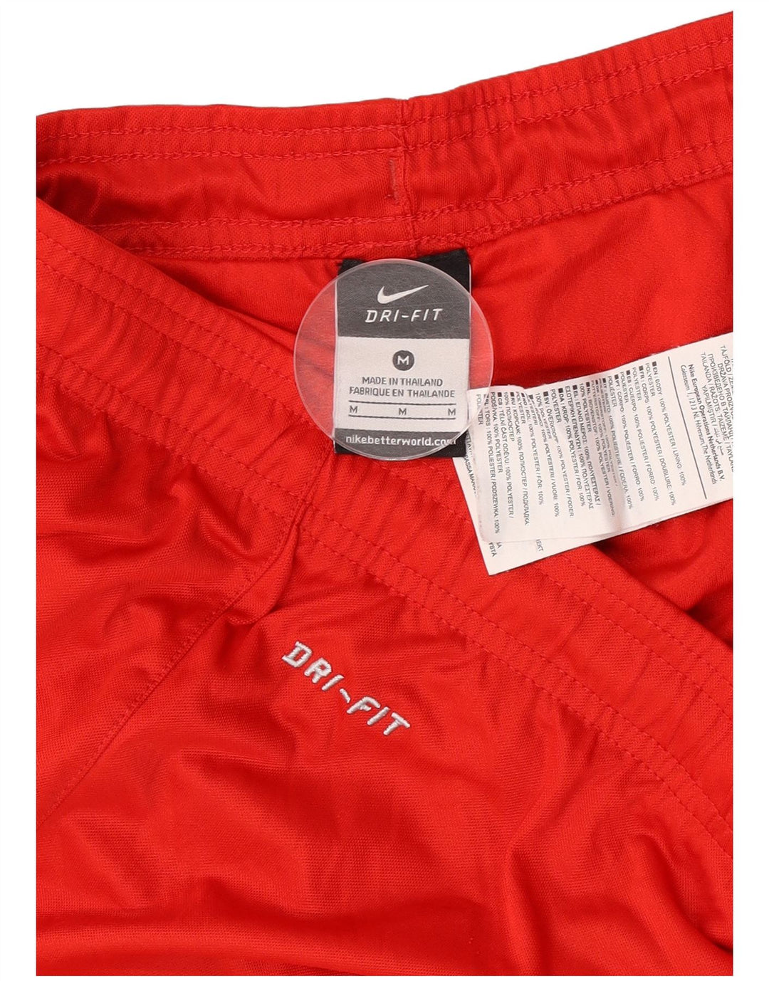 Nike Mens Dri Fit Sport Shorts Medium  Red Polyester
