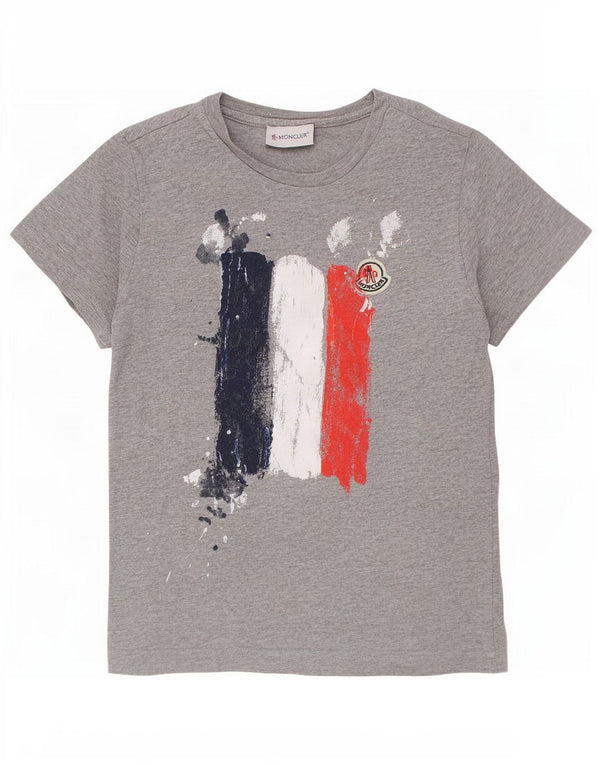Tricou grafic pentru băieți Moncler Top 6-7 ani gri