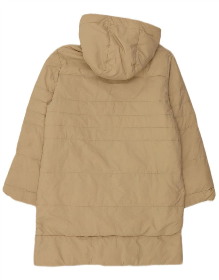 Colmar Damen Wattierte Jacke mit Kapuze IT 44 Medium Beige Polyester