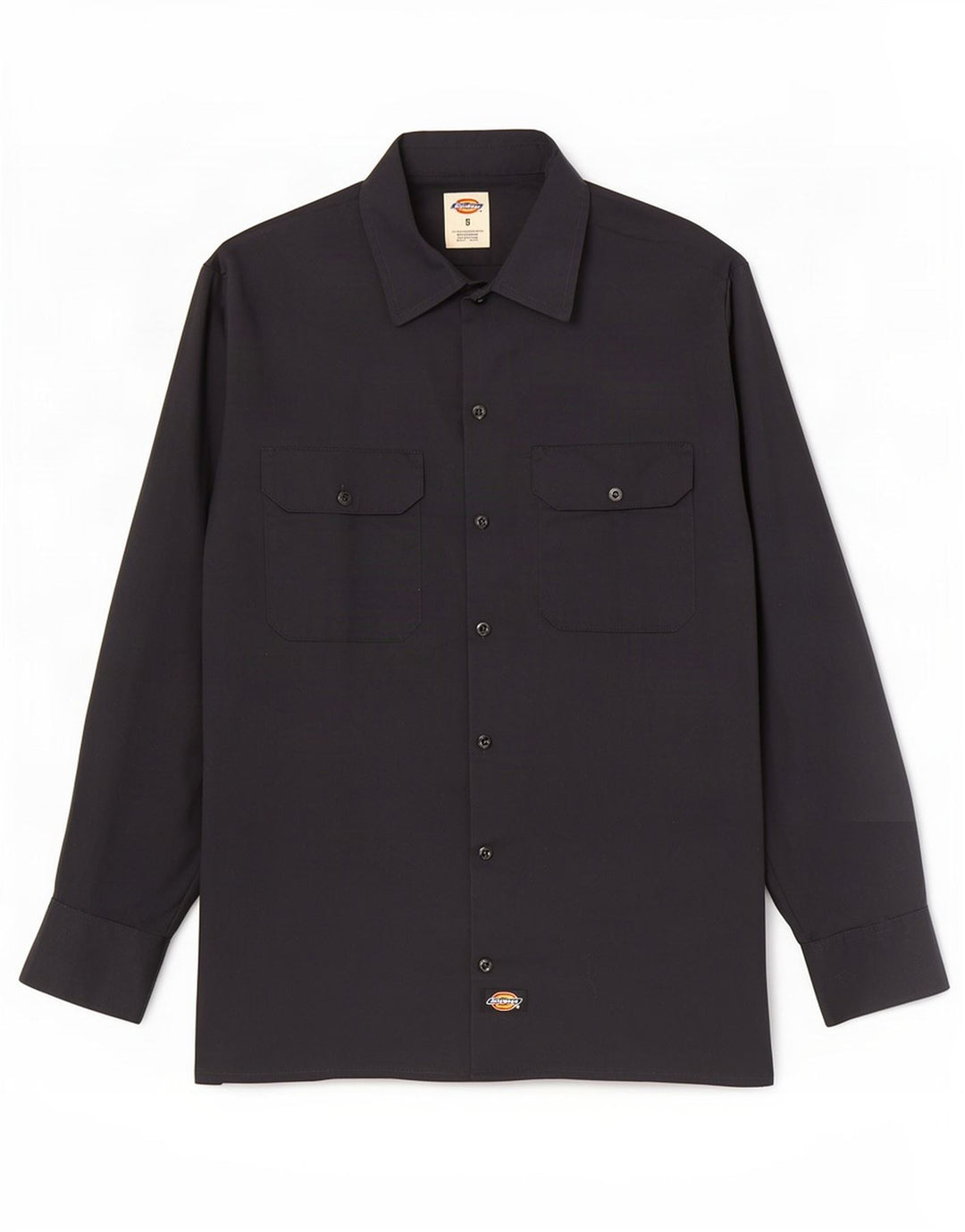 Dickies herreskjorte lille sort polyester