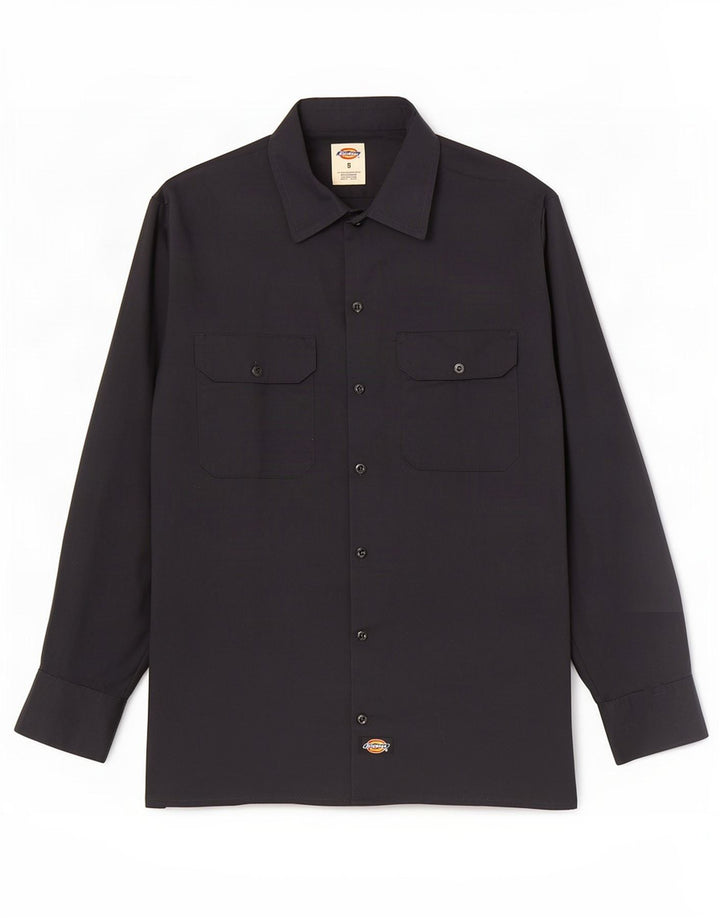 Dickies herreskjorte lille sort polyester