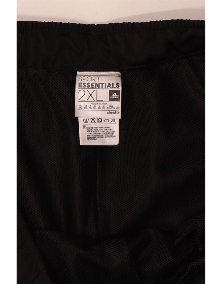 Adidas Herre Bermuda Sport Shorts 2XL Sort Polyester
