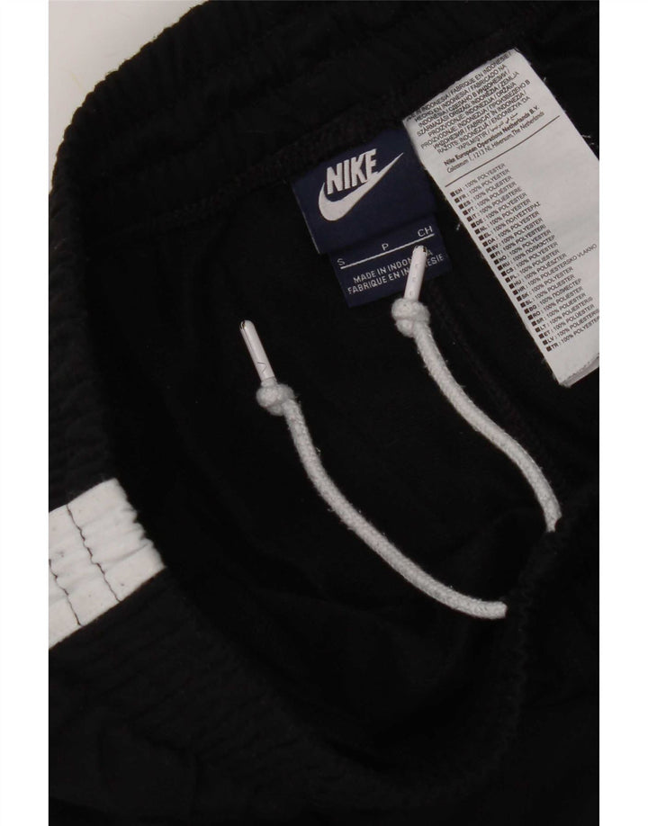 Męskie spodnie dresowe Nike, małe, czarne, z blokami kolorów, poliestrowe
