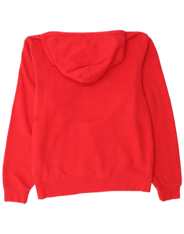 Champion Mens Hoodie Jumper XL Red Cotton