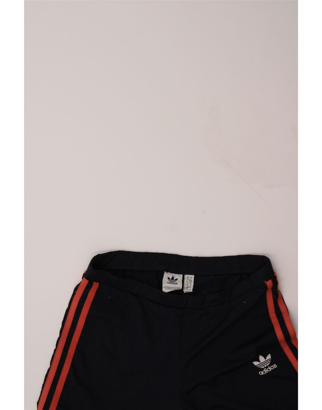 ADIDAS Womens Leggings UK 10 Small Navy Blue Vintage Adidas and Second-Hand Adidas from Messina Hembry 