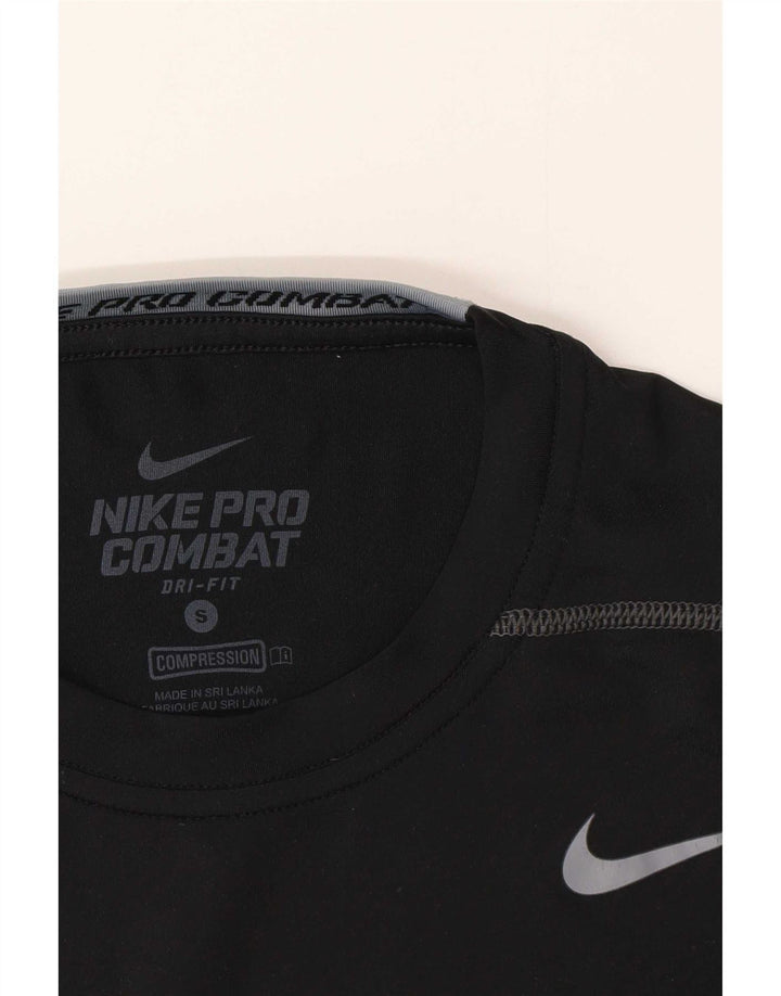 Nike Mens Dri Fit T-Shirt Top Small Black