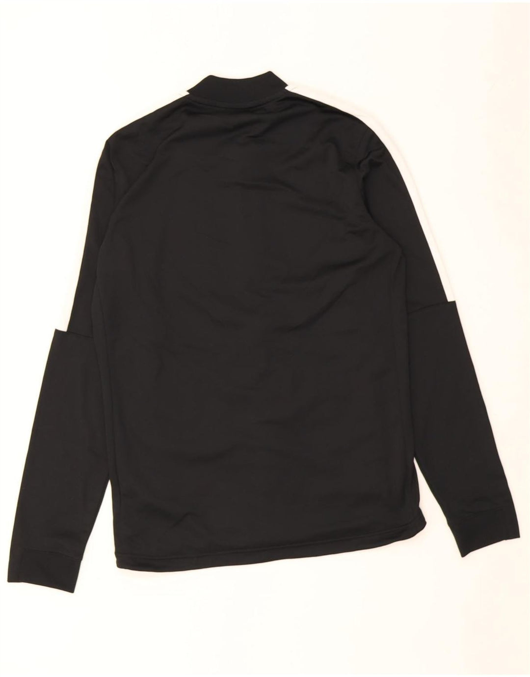 Jachetă de top pentru trening Nike Dri Fit pentru bărbați, negru mediu, poliester bloc de culoare