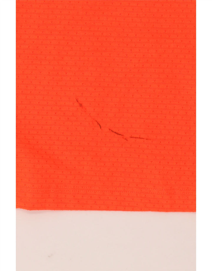 Under Armour Herre Heat Gear T-Shirt Top Medium Orange
