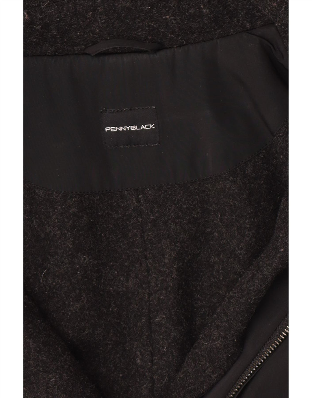 Penny Black Dame Hooded Capelet Coat UK 10 Small Black