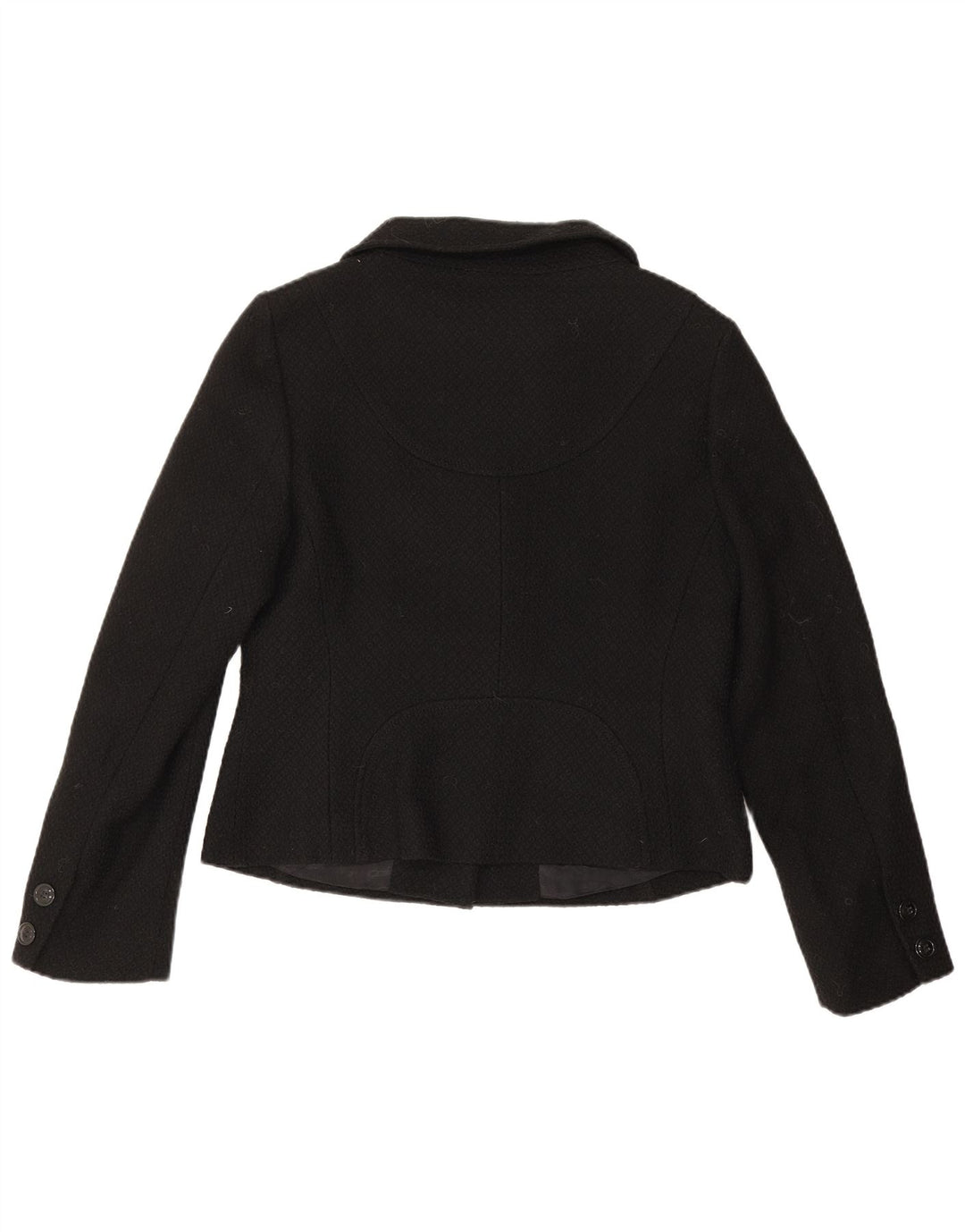 Kurtka damska Bolero Hobbs UK 14 Średnia czarna dziewicza wełna