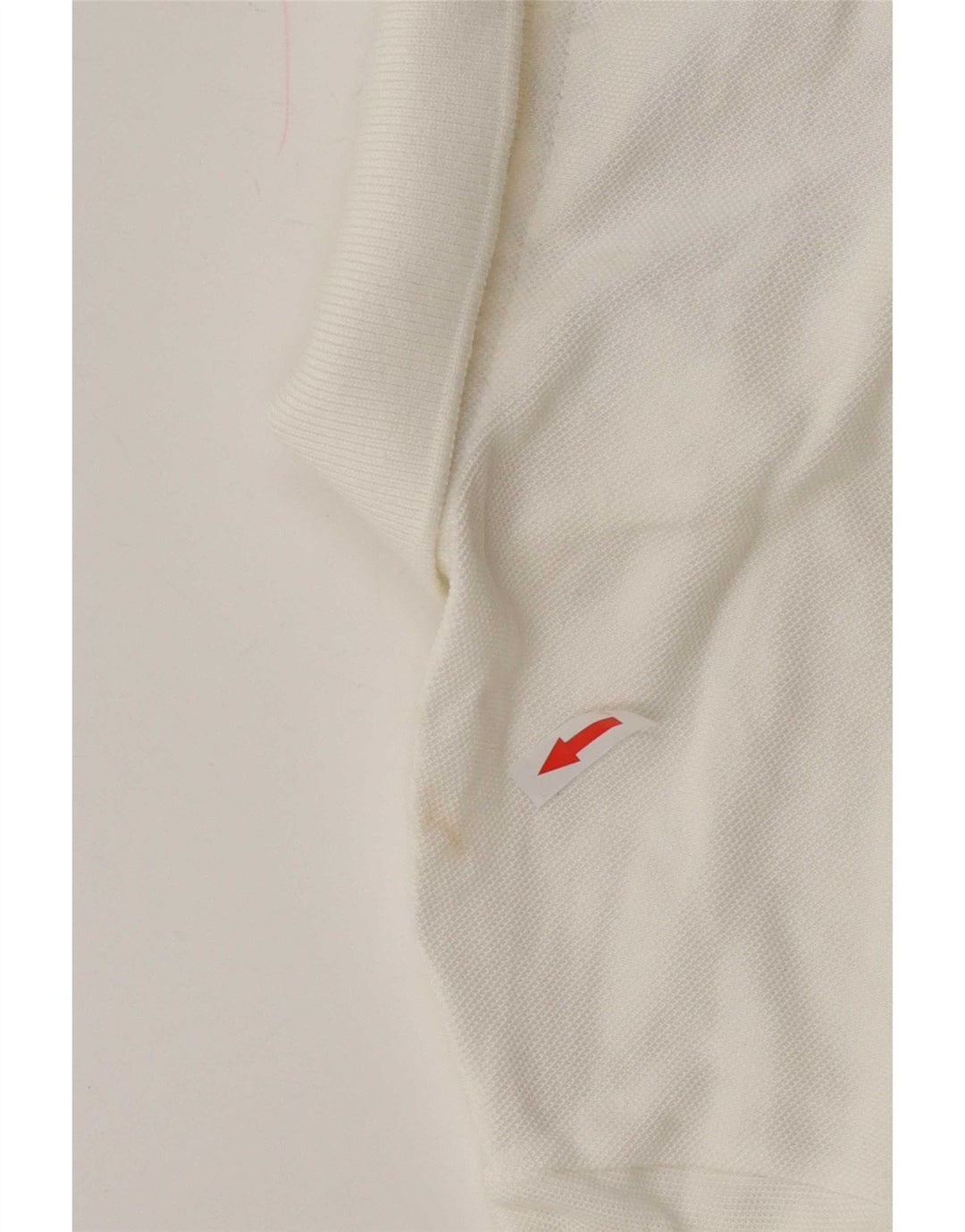 Lacoste Dame Polo Shirt Størrelse 46 XL Hvid Bomuld