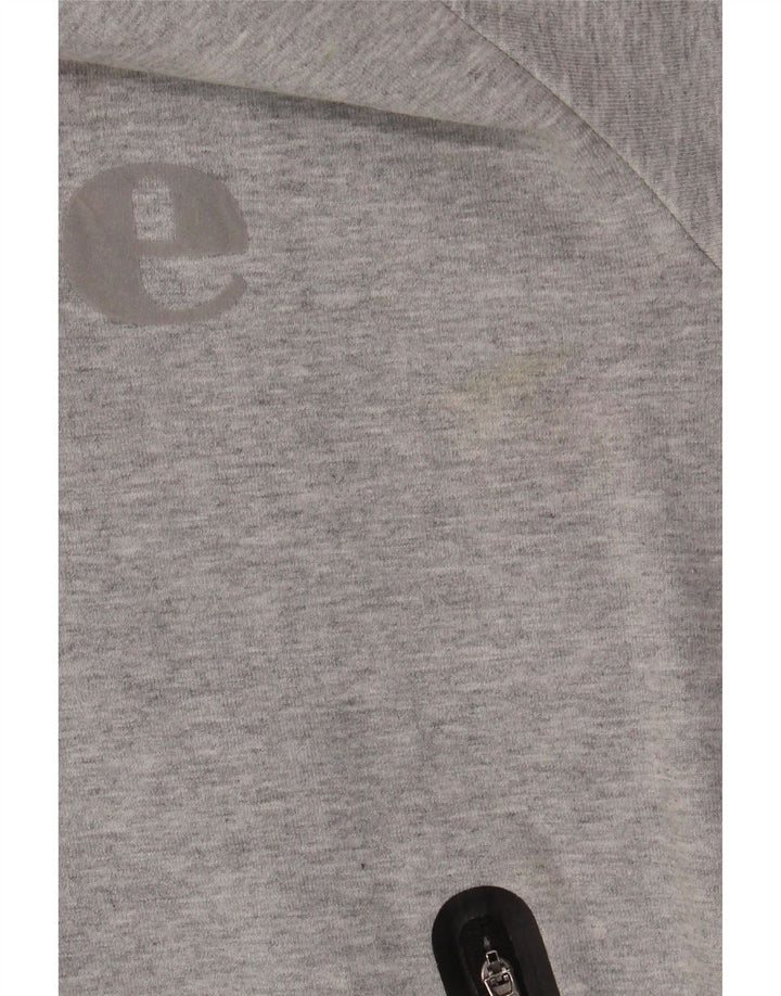 ELLESSE Mens Graphic Sweatshirt Jumper Medium Grey Cotton