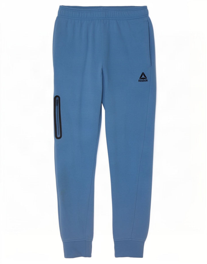 Pantaloni da tuta Reebok da uomo Cargo Joggers Small Blu Cotone