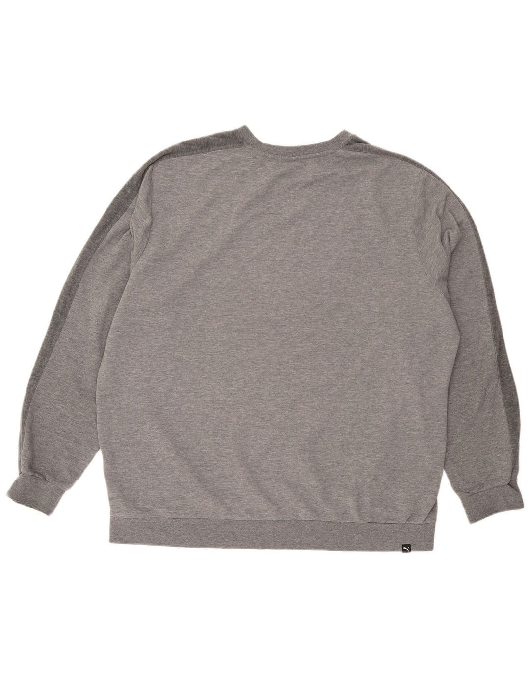 PUMA Mens Graphic Sweatshirt Jumper 2XL Grey Cotton