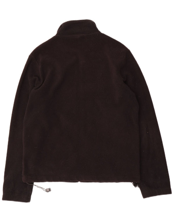 Fila Veste polaire graphique pour homme UK 38 Medium Noir Colourblock