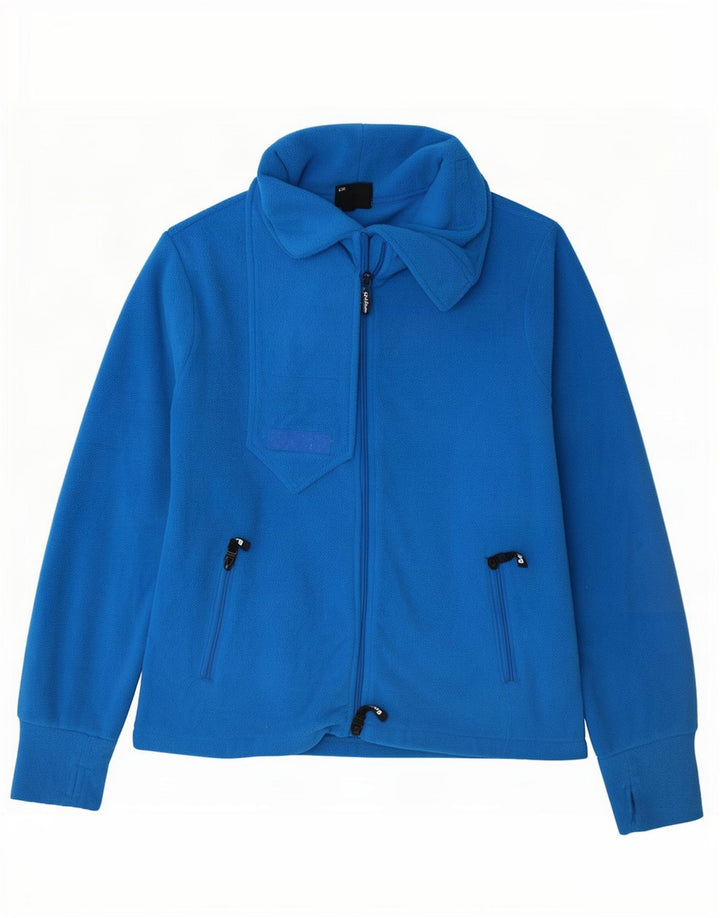 Bench Womens Fleece Jacket UK 14 Large Blue Polyester